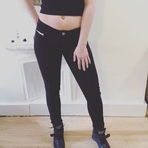 Black Stretch Skinny Denim